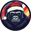 Gorilla Christmas X-Mas