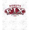 Donuts Fix Everything Retro Vibe