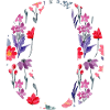 Personalisierter Blumenbrief o - Geschenkidee