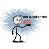 You'll Need This Funny Brain Art