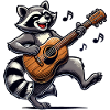 Raccoon Guitar Music