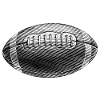 Rugby - Monochrome Line Rugby Ball