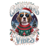 Beagle Christmas Vibes