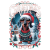 Dachshund Christmas Vibes
