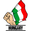 Flagge Ungarn erster Text UNGARN