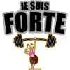 je suis forte, motivation, femelle
