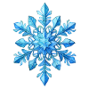 Schneeflocke oder Eiskristall