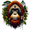 Orangutan Monkey Orangutan