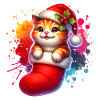 Cute Cat Christmas