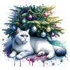 Chat mignon Noël