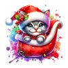 Cute Cat Christmas
