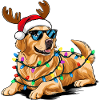 Golden Retriever Weihnachten