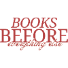 Books before everything else