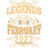 February 2022 Birthday Legend
