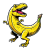 Bananasaurus – Funny Banana Raptor