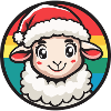 Sheep Christmas X-Mas
