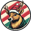 Deer Christmas X-Mas