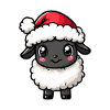 Sheep Christmas Cute