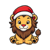 Lion Noël Mignon