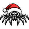 Tarentule Noël mignon