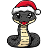 Serpent Cobra Noël Mignon