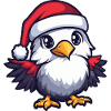 Aigle Noël mignon