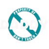 Daddy's property, white. In