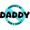 Daddy's property, black. In