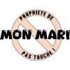 Propriété de mon mari, noir
