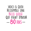 80 ans - femme