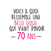 70 ans- femme