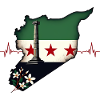 Drapeau Syrie - Centre de table