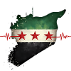 Flagga Syrien - Gratis Syrien Flagga - Centerpiece
