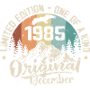 Syntymäpäivä joulukuu 1985 - lahja joulukuu 1985