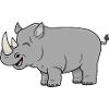 Happy Rhinoceros