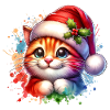 Cute Cat Christmas