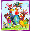 Funny chickens