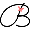 Lettre B Lettre initiale Papillon