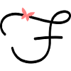Buchstabe F Schmetterlingsbuchstabe