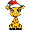 Giraffe Christmas