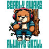 Bearly Awake - Drôle d’ours Design