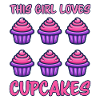 Cupcake Siger Cupcakes Sjov Cupcake Gave