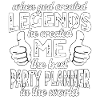 Best Party Planner Legend