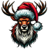 Deer Christmas Reindeer