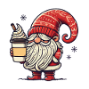 Weihnachtswichtel Kaffeegenuss Gnom