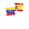 Venezuela Spain Flag Spaniards Venezuelans
