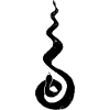 Flammende Schlange
