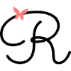 Letter R Butterfly Letter