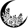 Black Flowering Moon