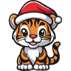 Tiger Christmas